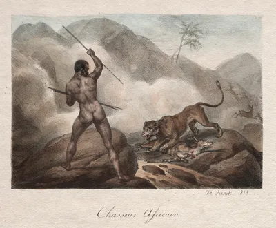 African Hunter — Horace Vernet