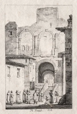Procession at Arles — Horace Vernet