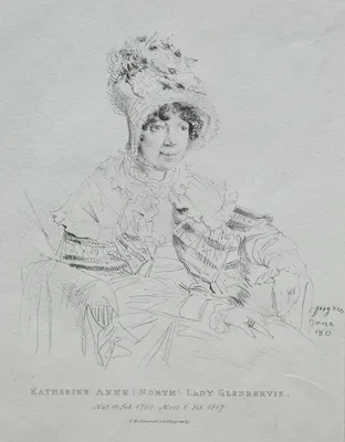 Katherine Anne Lady Glenbervie — Jean-Auguste-Dominique Ingres