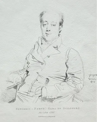 Frederic 5th Earl of Guilford — Jean-Auguste-Dominique Ingres