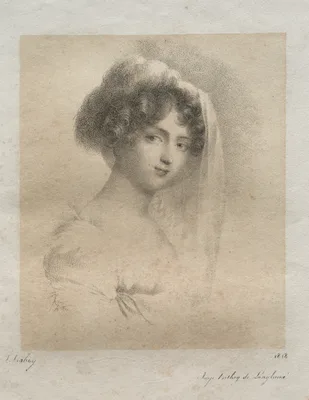 Mme. Horace Vernet — Jean-Baptiste Isabey