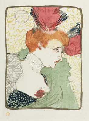 Bust of Mademoiselle Lender — Henri de Toulouse-Lautrec
