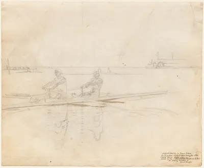 The Biglin Brothers Turning the Stake — Thomas Eakins