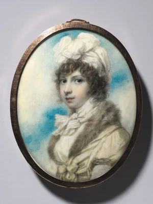 Portrait of the Hon. Anne Annesley, later Countess of Mountnorris — Richard Cosway