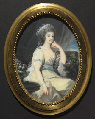 Portrait of Marie Karolina Anna, Countess Thun — Heinrich Friedrich Füger