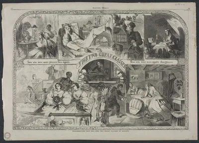 Thanksgiving Day, 1860 - The Two Great Classes of Society — Winslow Homer