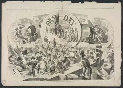 Pay Day in the Army of the Potomac — Winslow Homer