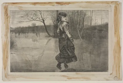 Cutting a Figure — Winslow Homer