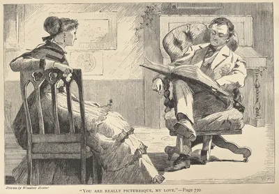 "You  Are Really Picturesque, My Love" — Winslow Homer