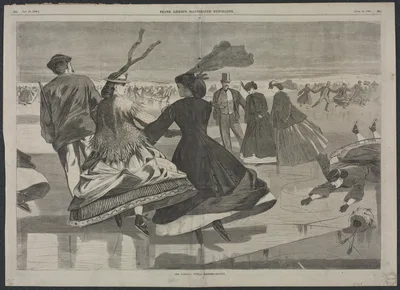 Our National Winter Exercise - Skating — Winslow Homer