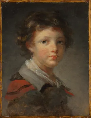 A Boy in a Red-lined Cloak — Jean-Honoré Fragonard