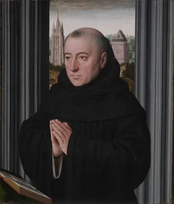 Portrait of a Monk — Gerard David