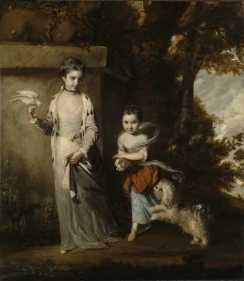 Portrait of the Ladies Amabel and Mary Jemima Yorke — Joshua Reynolds