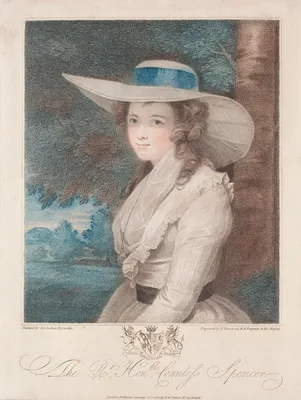Countess Spencer — Francesco Bartolozzi