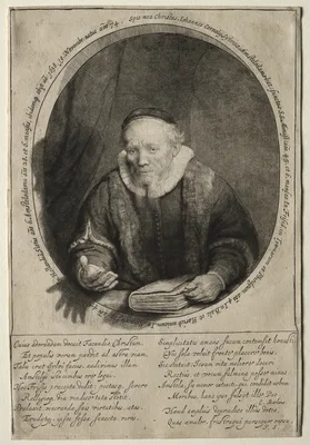Jan Cornelis Sylvius, Preacher — Rembrandt