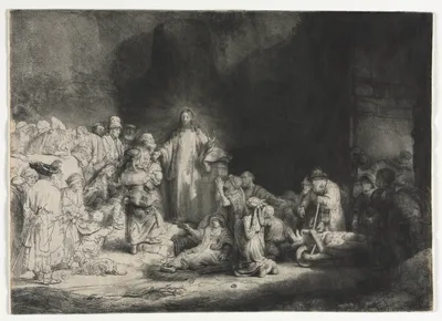 The Hundred Guilder Print — Rembrandt