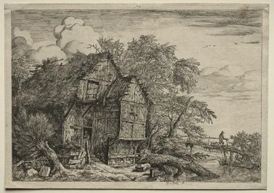 The Little Bridge — Jacob van Ruisdael