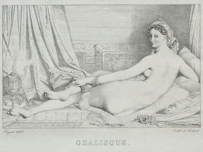 Odalisque — Jean-Auguste-Dominique Ingres