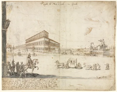 Eighteen Views of Rome: The Quirinale — Lievin Cruyl