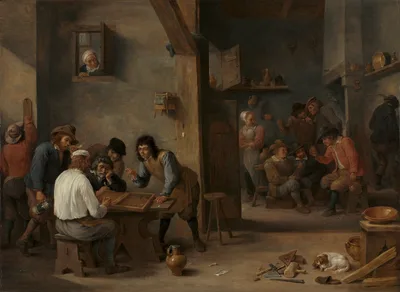 Game of Backgammon — David Teniers the Younger