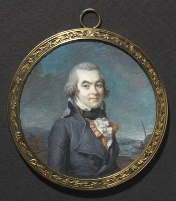Portrait of a Man in a Landscape — Marie-Gabrielle Capet