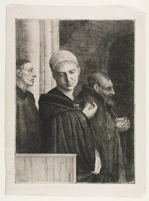 The Baptism — Alphonse Legros