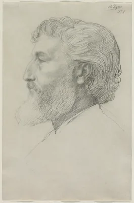 Sir Frederick Leighton — Alphonse Legros
