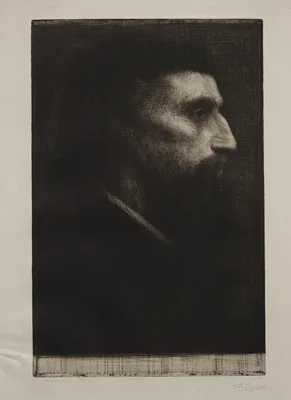 Head of a Man — Alphonse Legros