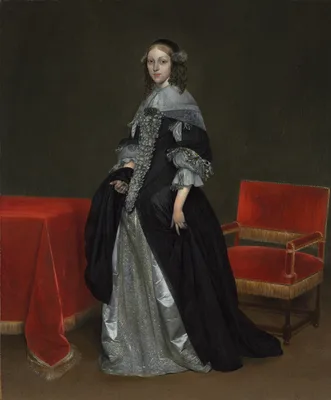 Portrait of a Woman — Gerard ter Borch