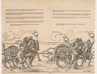 The Great Triumphal Car of Emperor Maximilian — Albrecht Dürer