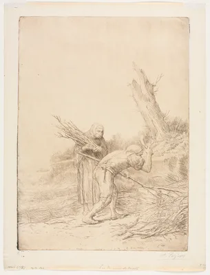 Les Faiseurs de fagots — Alphonse Legros