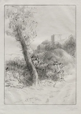 Landscape (Paysage) — Alphonse Legros