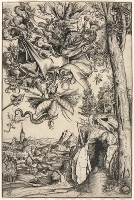 The Temptation of St. Anthony — Lucas Cranach the Younger