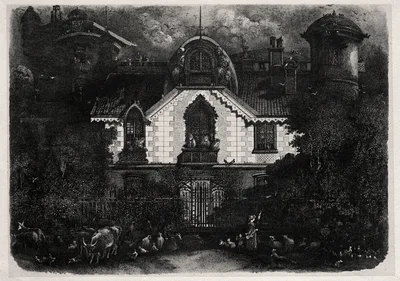 The Enchanted House — Rodolphe Bresdin