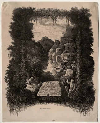 First frontispiece for Fables and Fairy-Tales by Thierry-Faletans — Rodolphe Bresdin
