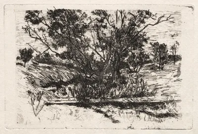 Landscape near Cincinnati — John Henry Twachtman