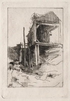 Old Mill, Branchville, Connecticut — John Henry Twachtman
