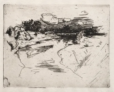 Miami River, near Cincinnati, Ohio — John Henry Twachtman