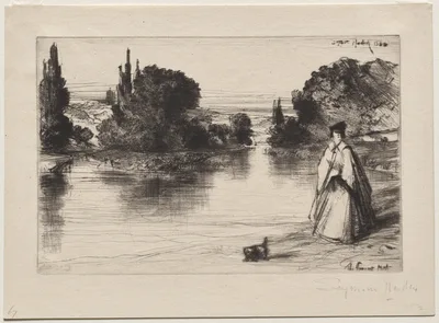 Towing Path — Francis Seymour Haden