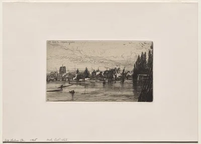 Old Chelsea Church — Francis Seymour Haden