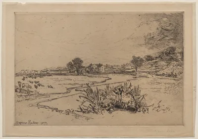 Sawley Abbey — Francis Seymour Haden