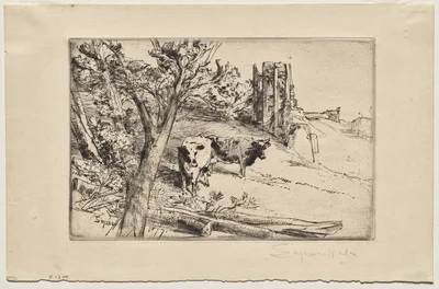 The Keep — Francis Seymour Haden