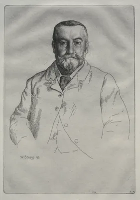 Portrait of H. Cock — William Strang