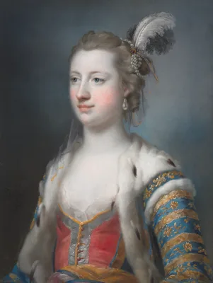 The Right Honorable Lady Mary Radcliffe (1732-98), Wife of Francis Eyre, Esq. — Francis Cotes
