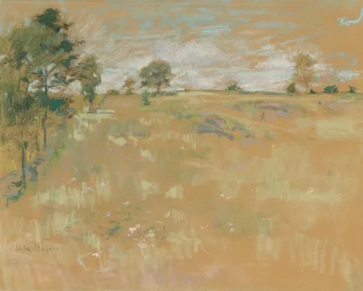 Pastures, Branchville, Connecticut — John Henry Twachtman