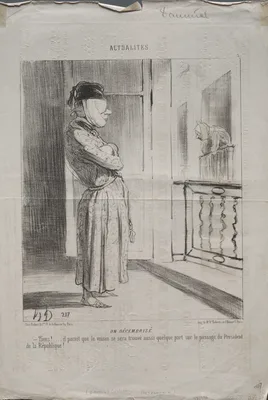 A Decemberist — Honoré Daumier