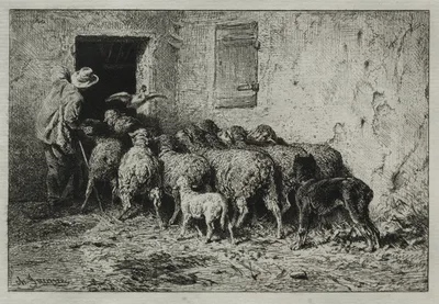 The Return — Charles Jacque