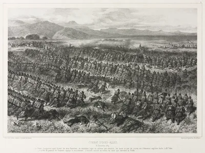 Combat of Oued-alleg, 31 December 1839 — Auguste Raffet