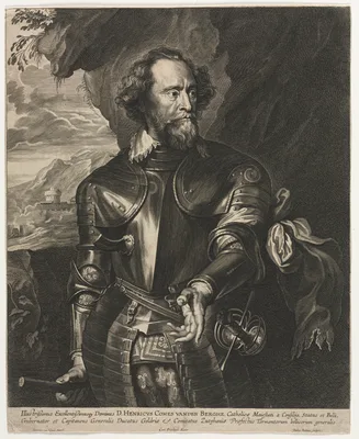 Portrait of Henry, Count van den Berghe — Paulus Pontius