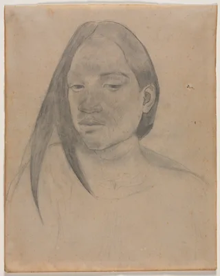 Head of a Tahitian Woman — Paul Gauguin
